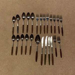MCM Vintage Japan Interpur Stainless Steel Silverware